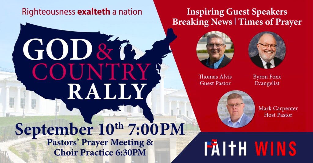 PWC God and Country Rally (Heritage Baptist Church) - 10 September 2024
